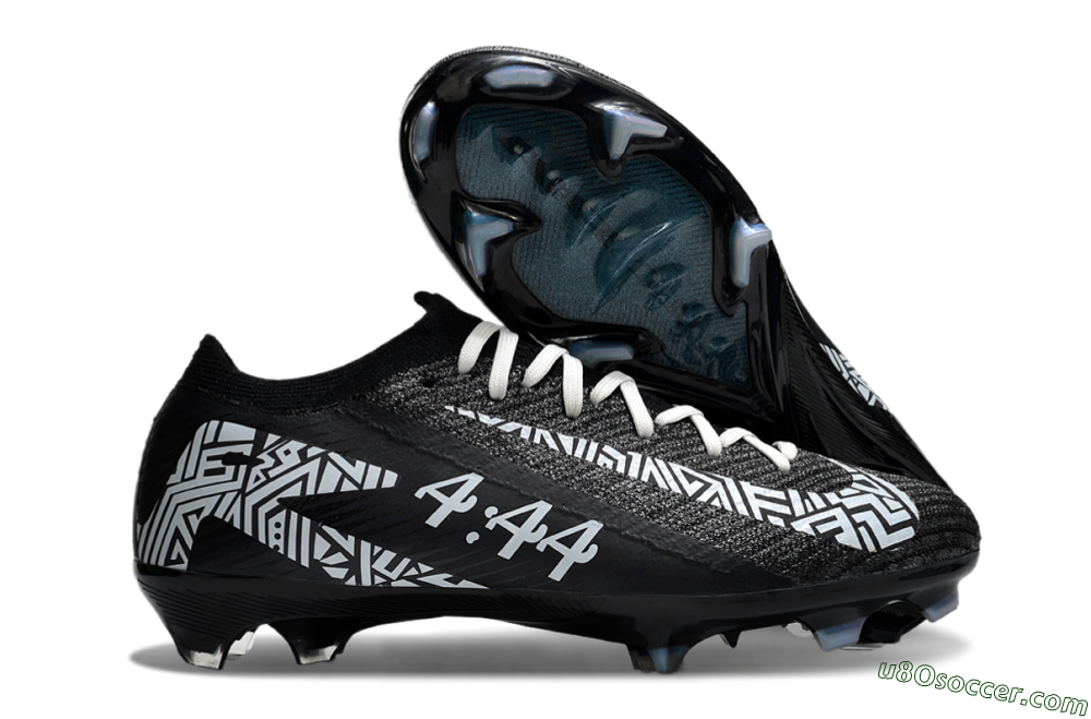 Nike Air Zoom Mercurial Vapor 16 Elite FG Firm Ground Soccer Cleats - Black/White/Blue 1