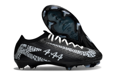 Nike Air Zoom Mercurial Vapor 16 Elite FG Firm Ground Soccer Cleats - Black/White/Blue