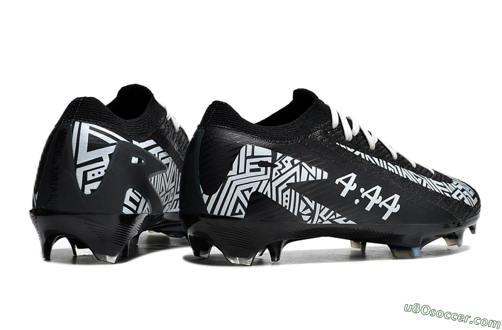 Nike Air Zoom Mercurial Vapor 16 Elite FG Firm Ground Soccer Cleats - Black/White/Blue 6