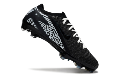 Nike Air Zoom Mercurial Vapor 16 Elite FG Firm Ground Soccer Cleats - Black/White/Blue