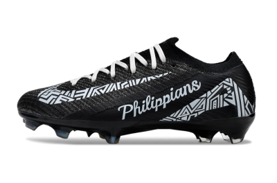 Nike Air Zoom Mercurial Vapor 16 Elite FG Firm Ground Soccer Cleats - Black/White/Blue
