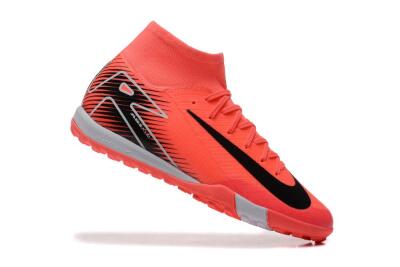 Nike Air Zoom Mercurial Superfly 10 Elite TF Artificial Turf Soccer Shoes - Pink/Black/Grey