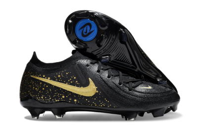 Nike Phantom Luna Elite FG Firm Ground Soccer Cleats - Black/Gold