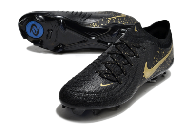 Nike Phantom Luna Elite FG Firm Ground Soccer Cleats - Black/Gold