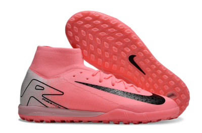 Nike Air Zoom Mercurial Superfly 10 Elite TF Artificial Turf Soccer Shoes - Pink/Black/Grey