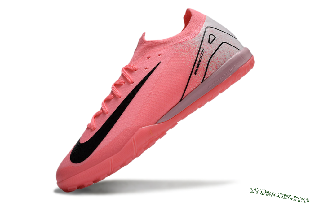 Nike Air Zoom Mercurial Vapor 16 Elite TF Artificial Turf Soccer Shoes - Pink/Black/Silver 5