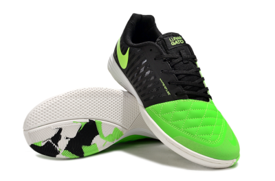 Nike Lunar Gato 2 IC Indoor & Futsal Soccer Shoes - Yellow/Black/White