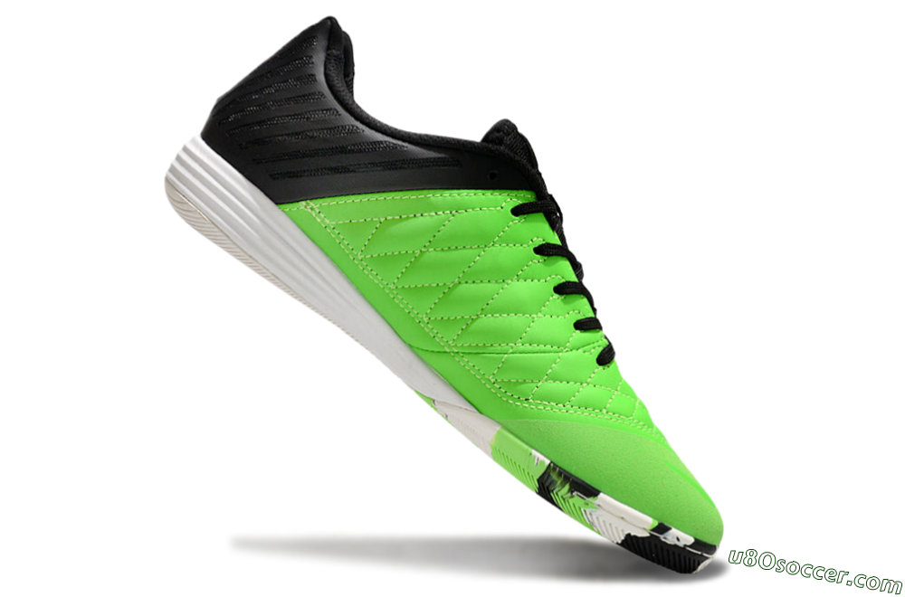 Nike Lunar Gato 2 IC Indoor & Futsal Soccer Shoes - Yellow/Black/White 4