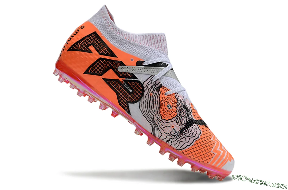 Puma Future Ultimate MG Multi Ground Soccer Cleats - Silver/White