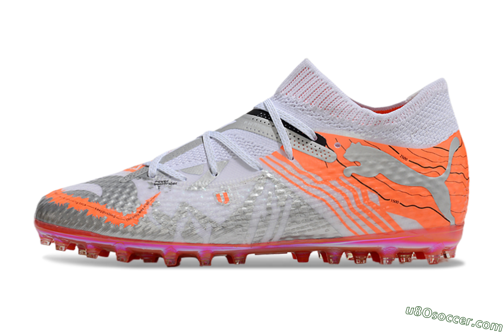 Puma Future Ultimate MG Multi Ground Soccer Cleats - Silver