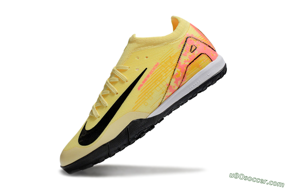 Nike Air Zoom Mercurial Vapor 16 Elite TF Artificial Turf Soccer Shoes - Yellow/Black/Red 5