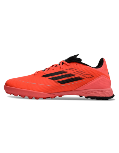 Adidas F50 Pro TF Artificial Turf Soccer Shoes - Red/Black