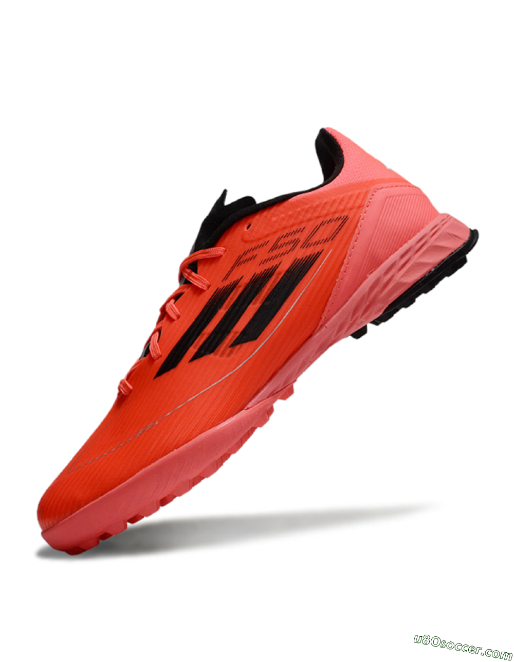 Adidas F50 Pro TF Artificial Turf Soccer Shoes - Red/Black 5