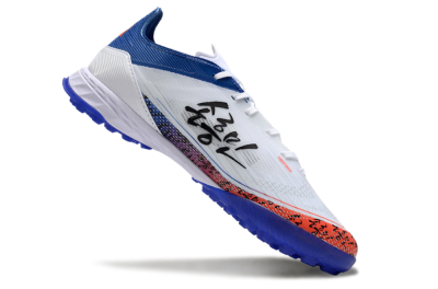 Adidas F50 Pro TF Artificial Turf Soccer Shoes - White/Red/Blue