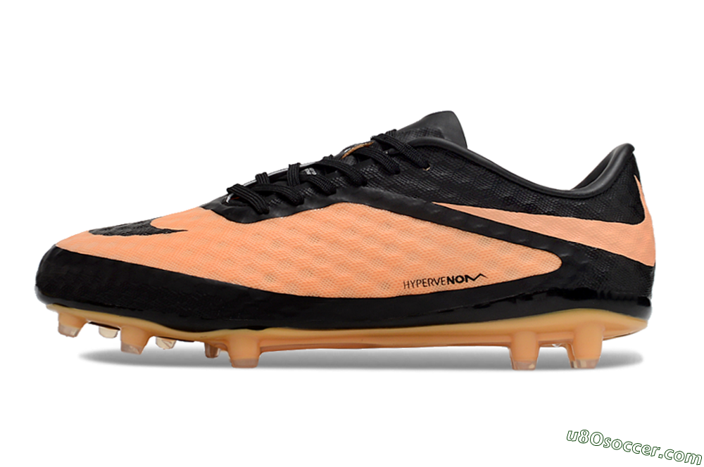 Nike Hypervenom Phantom FG Firm Ground Soccer Cleats - Pink/Black 2