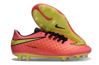 Nike Hypervenom Phantom FG Firm Ground Soccer Cleats - Red/Yellow/Black