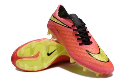 Nike Hypervenom Phantom FG Firm Ground Soccer Cleats - Red/Yellow/Black