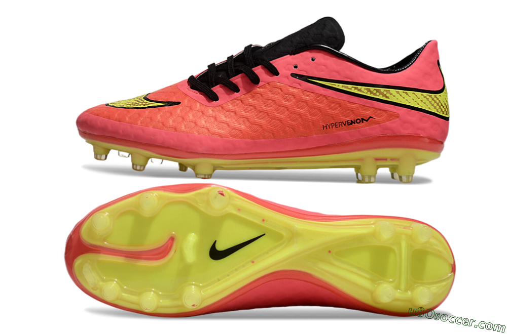 シューズ NIKE Hypervenom Phantom FG 26cm Nike Hypervenom Phantom FG Firm Ground Soccer Cleats - Red