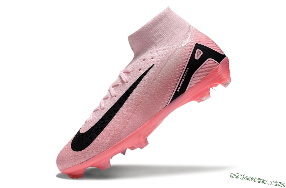 Nike Air Zoom Mercurial Superfly 10 Elite FG Firm Ground Soccer Cleats - Pink/Black 5