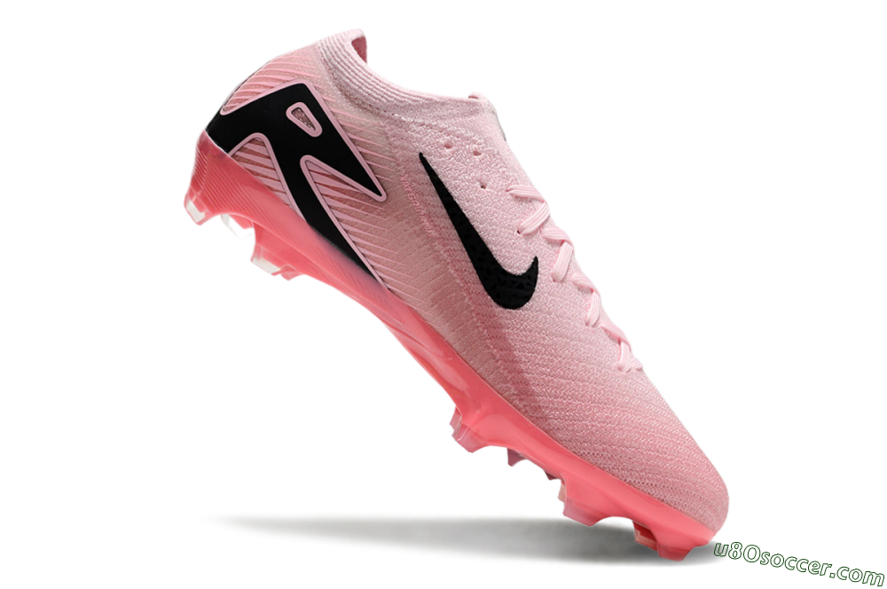 Nike Air Zoom Mercurial Vapor 16 Elite FG Firm Ground Soccer Cleats - Pink/Black/Blue 4