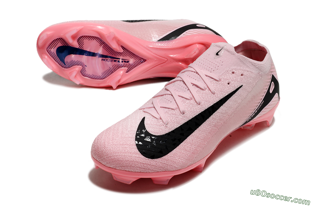 Nike Air Zoom Mercurial Vapor 16 Elite FG Firm Ground Soccer Cleats - Pink/Black/Blue 3