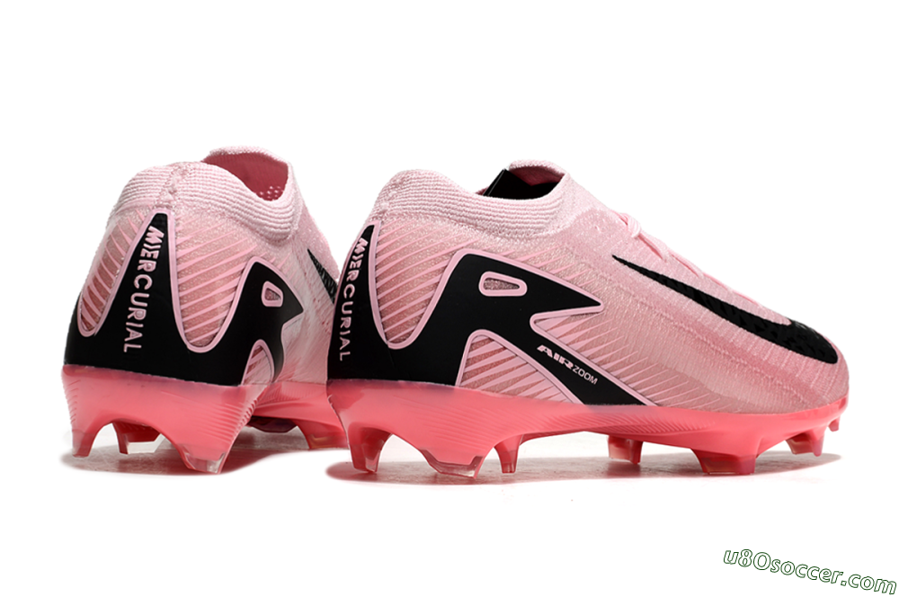 Nike Air Zoom Mercurial Vapor 16 Elite FG Firm Ground Soccer Cleats - Pink/Black/Blue 6