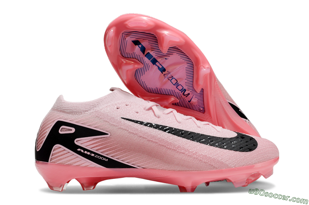 Nike Air Zoom Mercurial Vapor 16 Elite FG Firm Ground Soccer Cleats - Pink/Black/Blue 1