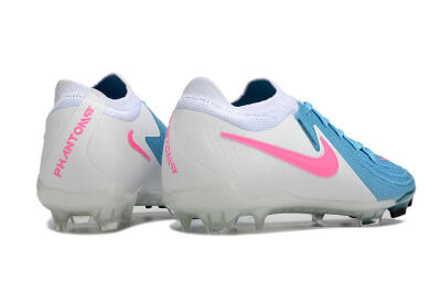 Nike Phantom Luna Elite FG Firm Ground Soccer Cleats - Blue/White/Pink