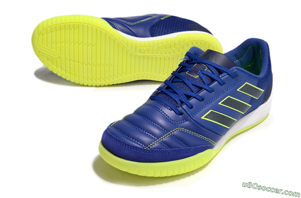 Adidas Competition Top IC Indoor & Futsal Soccer Shoes - Blue/Yellow/White 3