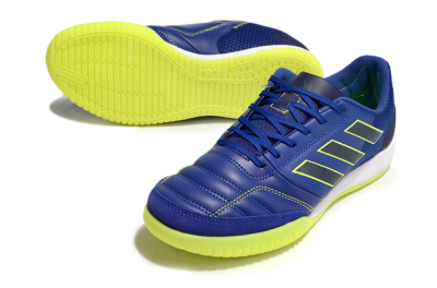 Adidas Competition Top IC Indoor & Futsal Soccer Shoes - Blue/Yellow/White