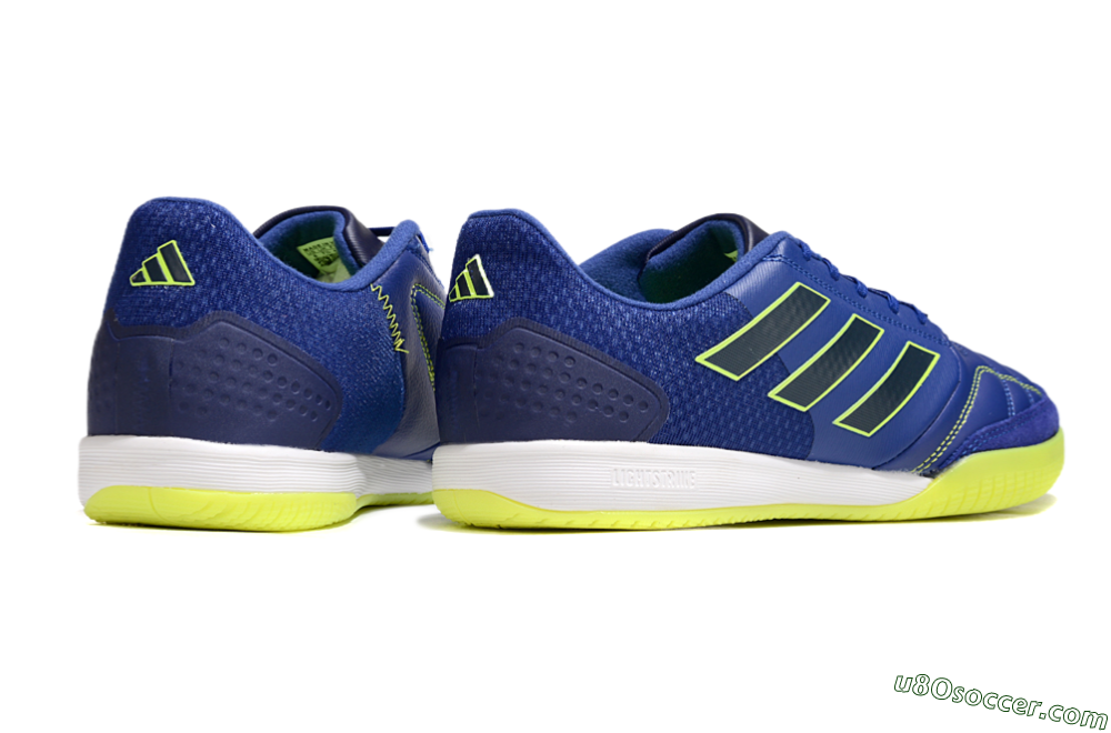 Adidas Competition Top IC Indoor & Futsal Soccer Shoes - Blue/Yellow/White 6