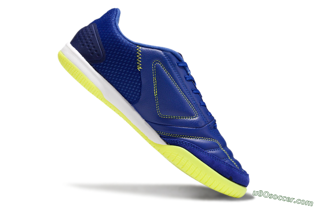 Adidas Competition Top IC Indoor & Futsal Soccer Shoes - Blue/Yellow/White 4