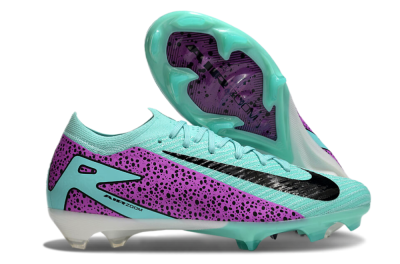 Nike Air Zoom Mercurial Vapor 16 Elite FG Firm Ground Soccer Cleats - Jade/Black/Purple