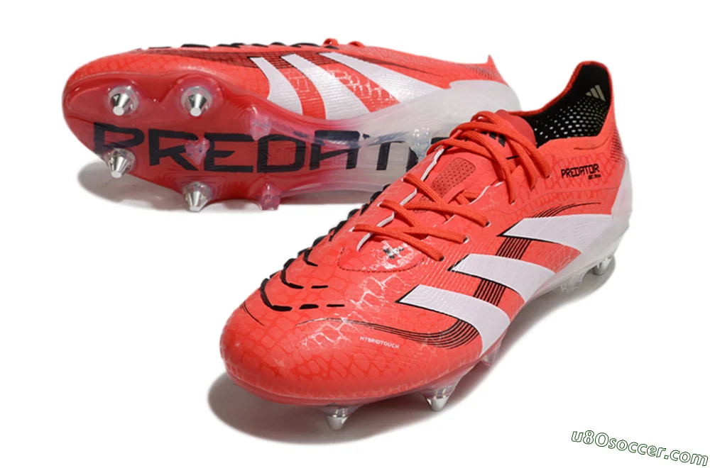 8/15まで値下げ！ Predator FT SG Adidas Predator Edge.1 SG Soccer Cleats Solar Red Orange