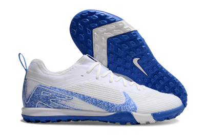 Nike Air Zoom Mercurial Vapor 16 Pro TF Artificial Turf Soccer Shoes - White/Blue