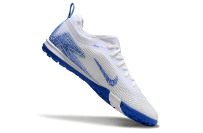 Nike Air Zoom Mercurial Vapor 16 Pro TF Artificial Turf Soccer Shoes - White/Blue