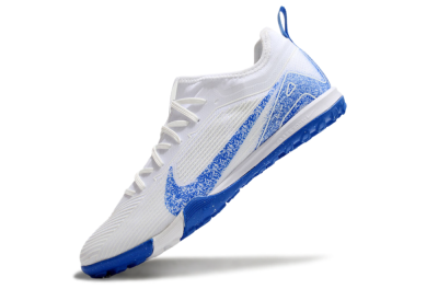 Nike Air Zoom Mercurial Vapor 16 Pro TF Artificial Turf Soccer Shoes - White/Blue