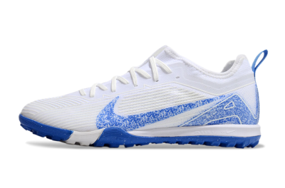 Nike Air Zoom Mercurial Vapor 16 Pro TF Artificial Turf Soccer Shoes - White/Blue