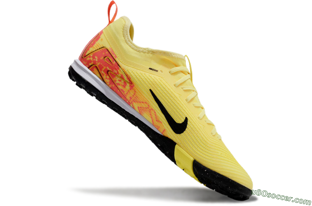 Nike Air Zoom Mercurial Vapor 16 Pro TF Artificial Turf Soccer Shoes - Yellow/Black/Red 4
