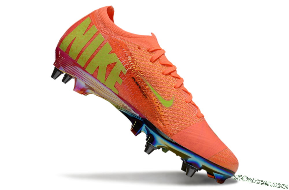 Nike Air Zoom Mercurial Vapor 16 Elite SG Soft Ground Soccer Cleats - Red/Yellow/Gold 4