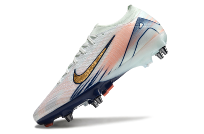 Nike Air Zoom Mercurial Vapor 16 Elite SG Soft Ground Soccer Cleats - Jade/Gold/Blue