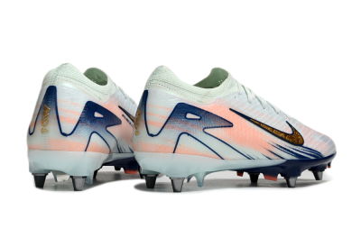 Nike Air Zoom Mercurial Vapor 16 Elite SG Soft Ground Soccer Cleats - Jade/Gold/Blue