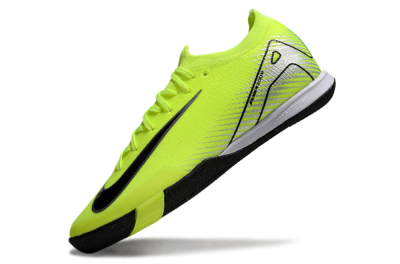 Nike Air Zoom Mercurial Vapor 16 Elite IC Indoor & Futsal Soccer Shoes - Yellow/Black/Silver