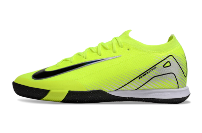 Nike Air Zoom Mercurial Vapor 16 Elite IC Indoor & Futsal Soccer Shoes - Yellow/Black/Silver