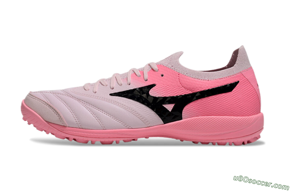 Mizuno Morelia Neo Sala M8 TF Artificial Turf Soccer Shoes - Pink/Black 2