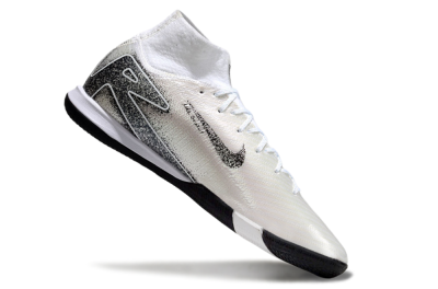 Nike Air Zoom Mercurial Superfly 10 Elite IC Indoor & Futsal Soccer Shoes - Beige/Black/White