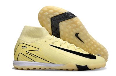 Nike Air Zoom Mercurial Superfly 10 Elite TF Artificial Turf Soccer Shoes - Yellow/Black/White