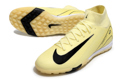 Nike Air Zoom Mercurial Superfly 10 Elite TF Artificial Turf Soccer Shoes - Yellow/Black/White