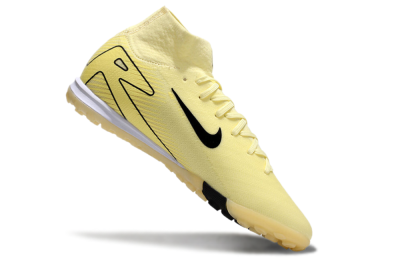 Nike Air Zoom Mercurial Superfly 10 Elite TF Artificial Turf Soccer Shoes - Yellow/Black/White
