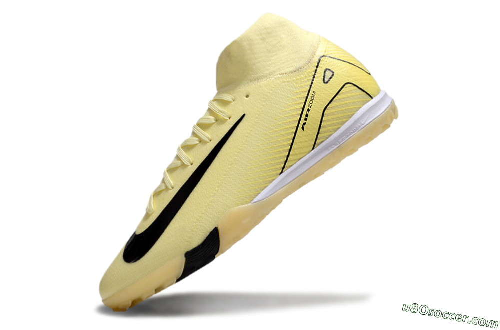 Nike Air Zoom Mercurial Superfly 10 Elite TF Artificial Turf Soccer Shoes - Yellow/Black/White 5